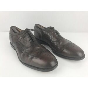 Allen Edmonds FAIRHAVEN‎ Wingtip Oxford Mens Brown Leather Dress Shoes Size 12